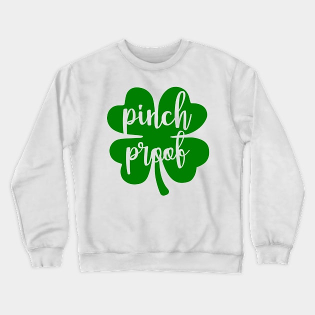 Pinch Proof Crewneck Sweatshirt by MZeeDesigns